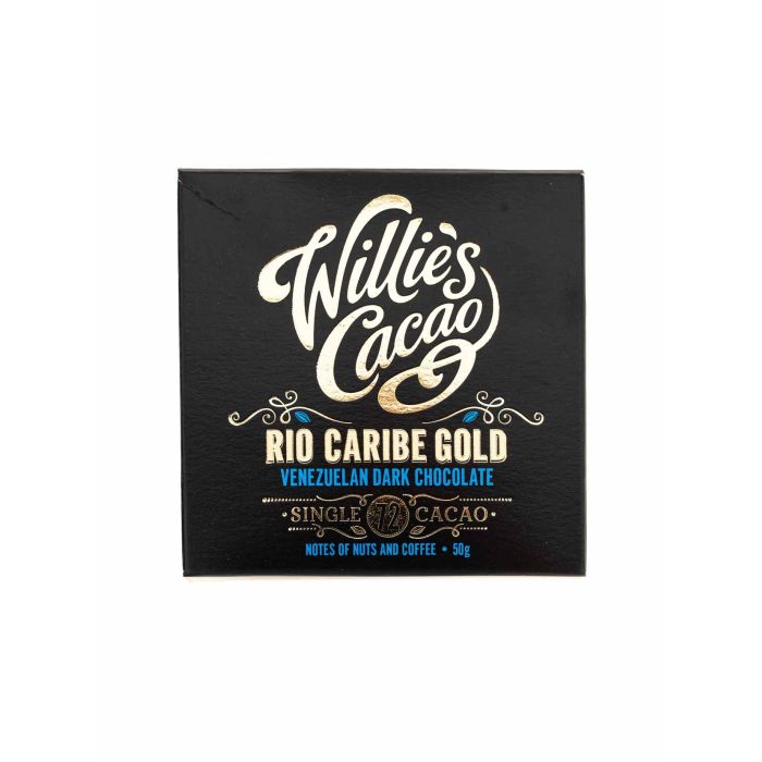 Шоколад чорний "Rio Caribe Gold" 50г, Willie's Cacao