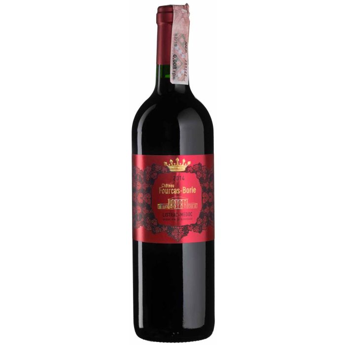 Вино Chateau Fourcas Borie Chateau Fourcas Borie / Шато Фурка Борі 2014, червоне сухе, 0.75 л