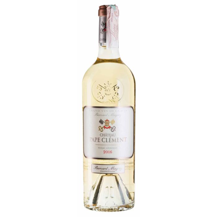 Вино Chateau Pape-Clement Chateau Pape-Clement Blanc / Шато Пап-Клеман Блан 2016, біле сухе, 0.75 л Вино Chateau Pape-Clement Chateau Pape-Clement Blanc / Шато Пап-Клеман Блан 2016, біле сухе, 0.75 л