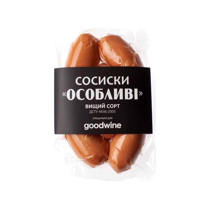 Сосиски Особливі н/о в/с Сосиски Особливі н/о в/с