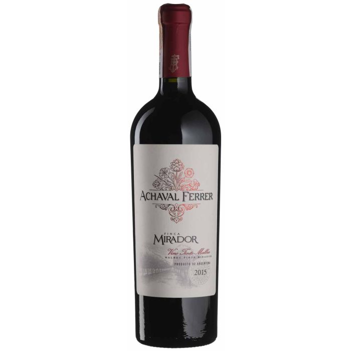 Вино Achaval Ferrer Finca Mirador / Фінка Мірадор 2015, червоне сухе, 0.75 л