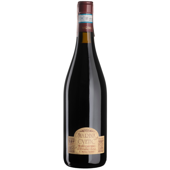 Вино Masciarelli Montepulciano d'Abruzzo Marina Cvetic / Монтепульчано д'Абруццо Маріна Цвєтіч, червоне сухе, 0.75 л