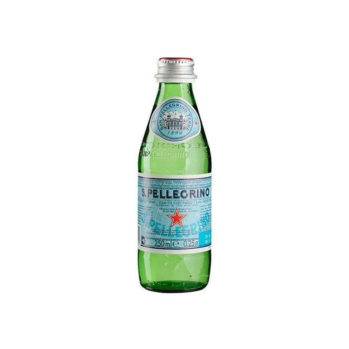 Вода мінеральна газована S.Pellegrino 0,250л (Італія) Вода мінеральна газована S.Pellegrino 0,250л (Італія)