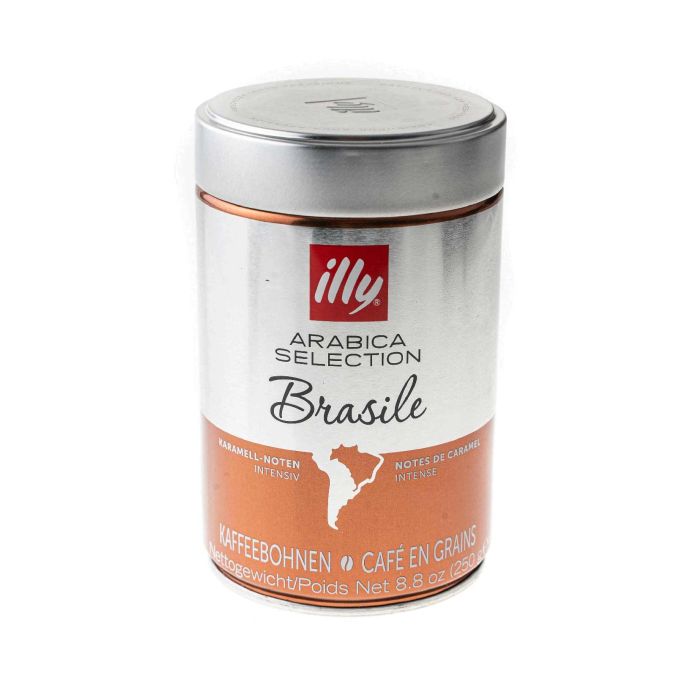 Кава Арабіка Бразилія 100% в зернах 250г,Illy (Італія)