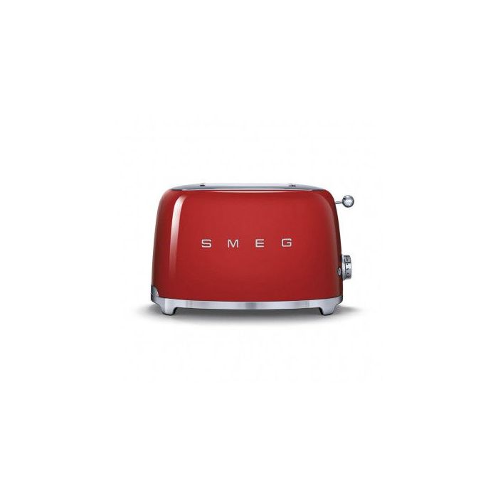Тостер електричний на 2 тости червоний, SMEG