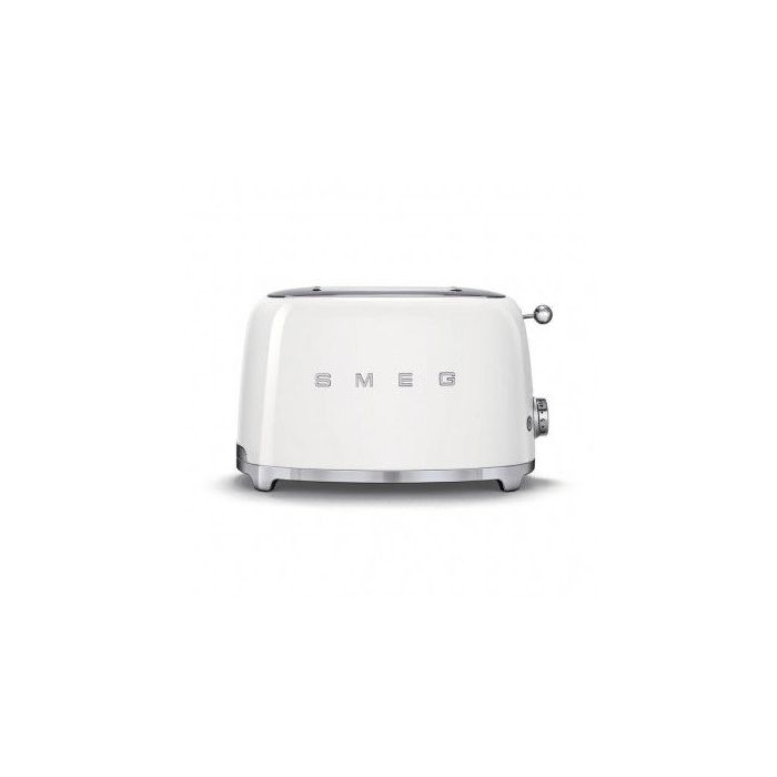 Тостер електричний на 2 тости білий, SMEG