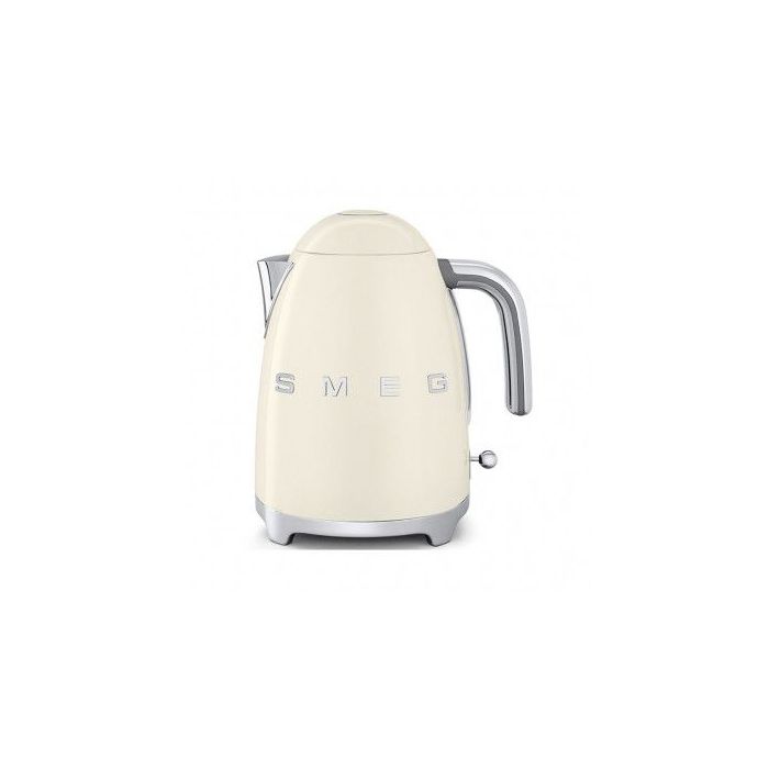 Чайник електричний кремовий 3D logo, SMEG
