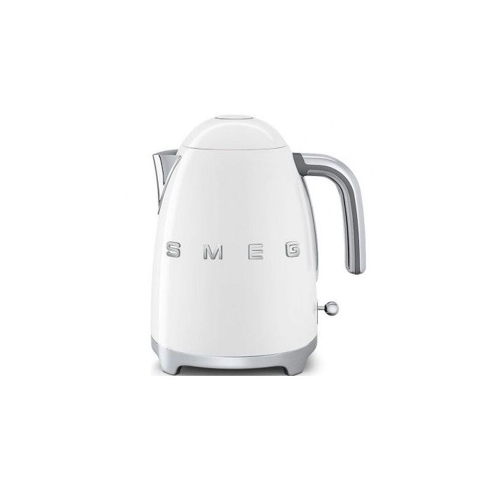 Чайник електричний білий 3D logo, SMEG