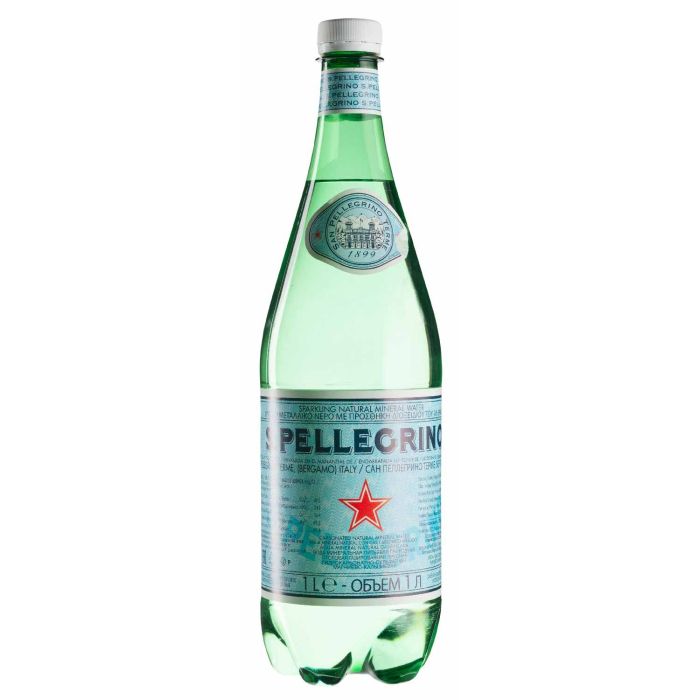 Вода мінеральна газована S.Pellegrino ПЕТ 1л