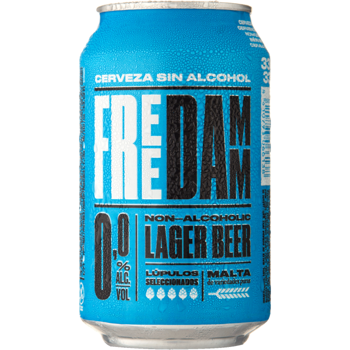 Пиво Damm Free, 0.33 л Пиво Damm Free, 0.33 л