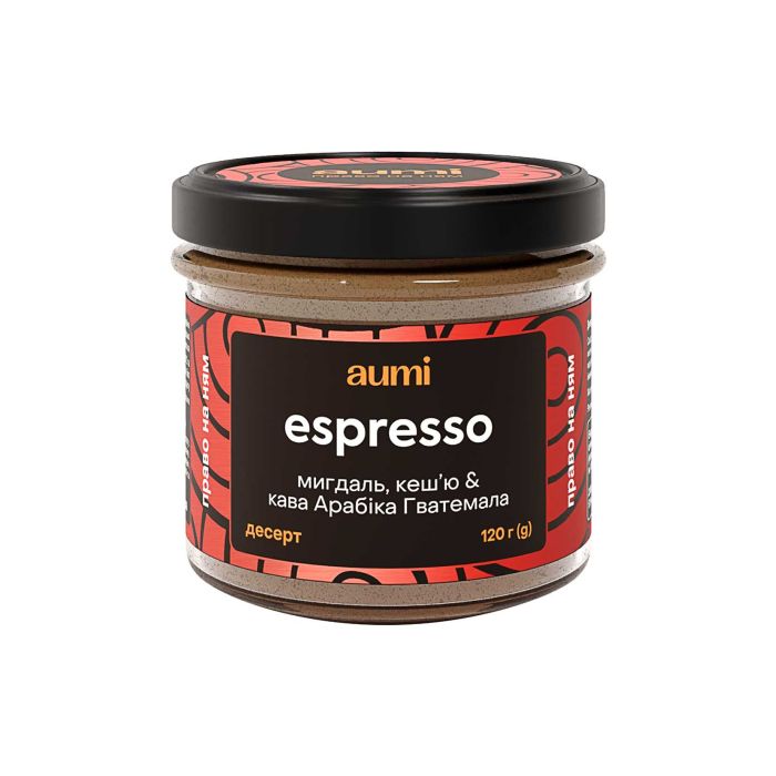 Десерт горіхово-кавовий Espresso 120г, АУМІ