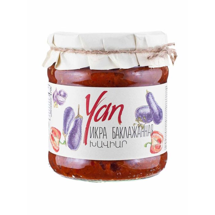 Ікра з баклажанів 470г, Yan