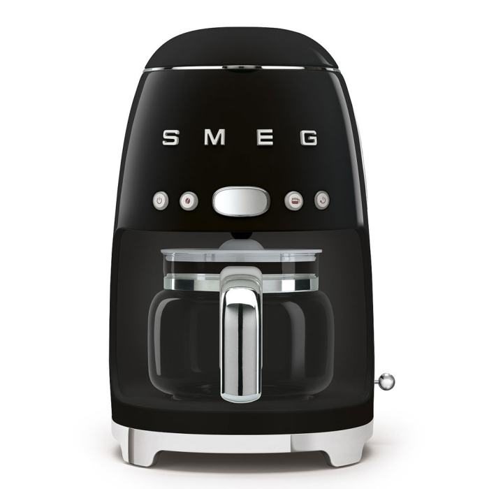 Кавоварка крапельна чорна стиль 50х, SMEG