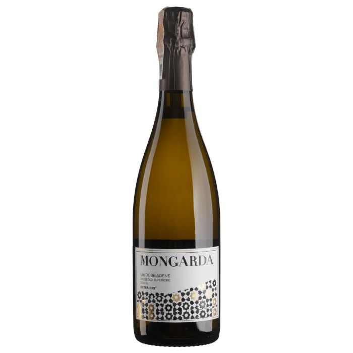 Ігристе Mongarda Valdobbiadene Prosecco Superiore Extra Dry / Валдоббіадене Просекко Суперіоре Екстра Драй, біле, 0.75 л