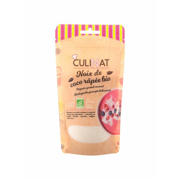 Кокосова стружка органічна 125г, Culinat Кокосова стружка органічна 125г, Culinat