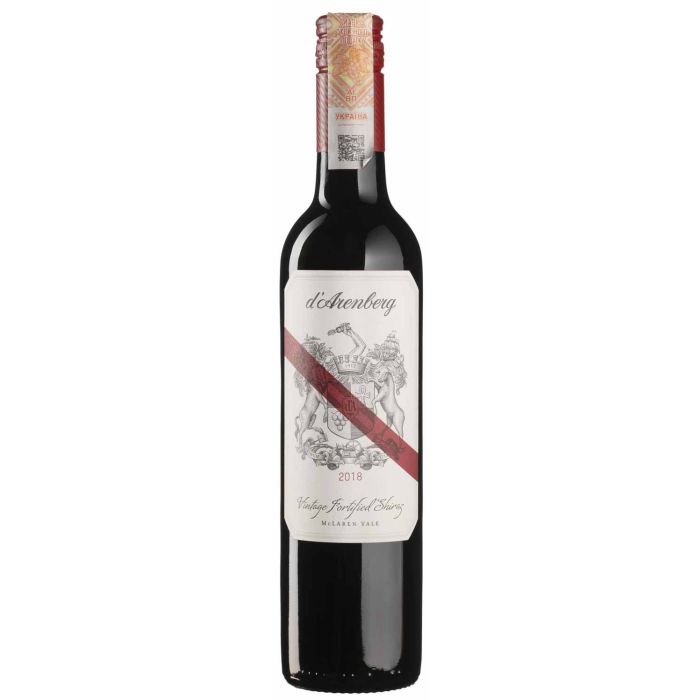 Вино кріплене d'Arenberg Vintage Fortified Shiraz / Вінтаж Фортіфайд Шираз 2018, червоне солодке, 0.5 л
