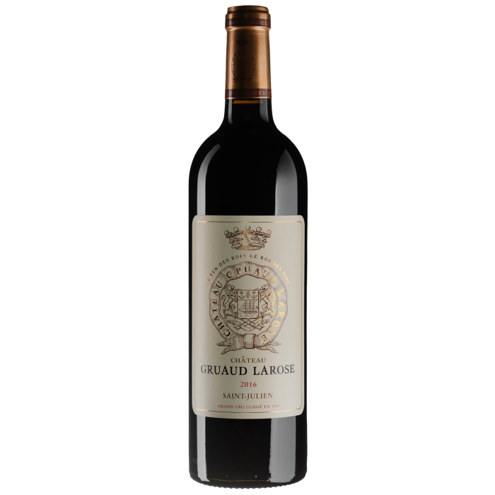 Вино Chateau Gruaud-Larose Chateau Gruaud-Larose / Шато Грюо Ляроз 2016, червоне сухе, 0.75 л