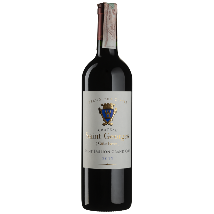 Вино Chateau Saint Georges Cote Pavie Chateau Saint Georges Cote Pavie / Шато Сент Жорж Кот Паві 2015, червоне сухе, 0.75 л