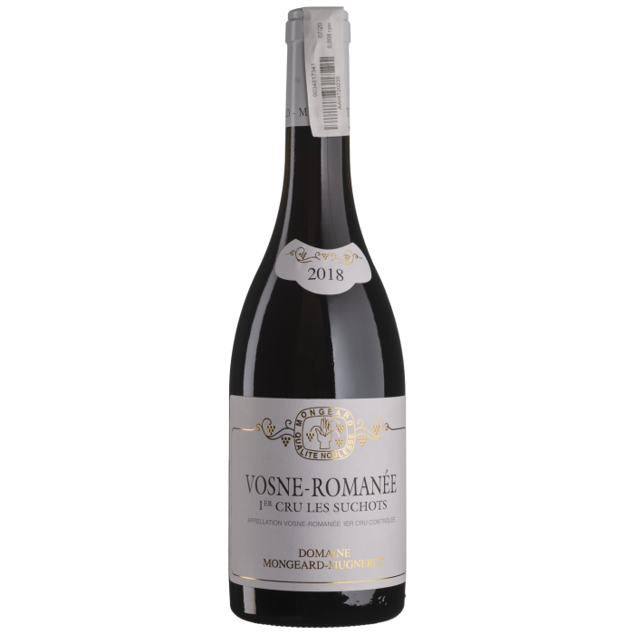 Вино Domaine Mongeard-Mugneret Vosne Romanee 1er Cru Les Suchots / Вон Романе Прем'єр Крю Лє Сушо 2018, червоне сухе, 0.75 л