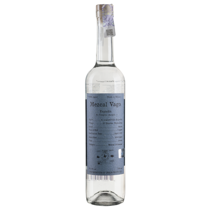 Мескаль Vago Mezcal Espadin, 0.7 л Мескаль Vago Mezcal Espadin, 0.7 л