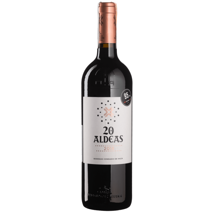 Вино Bodegas Condado de Haza 20 Aldeas / 20 Алдеас 2018, червоне сухе, 0.75 л