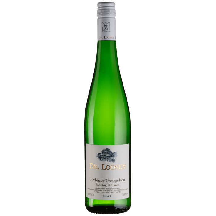 Вино Dr. Loosen Riesling Kabinett Erdener Treppchen / Ерденер Трепхен Рислінг Кабінет, біле солодке, 0.75 л