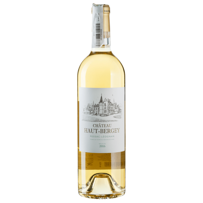 Вино Chateau Haut Bergey Chateau Haut Bergey Blanc / Шато О-Берж 2016, біле сухе, 0.75 л