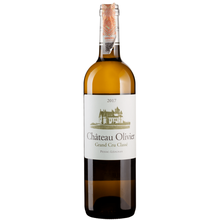 Вино Chateau Olivier Blanc Chateau Olivier / Шато Олівьє 2017, біле сухе, 0.75 л