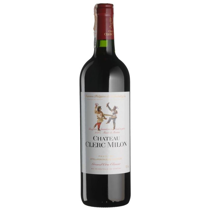 Вино Chateau Clerc Milon Chateau Clerc Milon / Шато Клерк Мілон 2016, червоне сухе, 0.75 л Вино Chateau Clerc Milon Chateau Clerc Milon / Шато Клерк Мілон 2016, червоне сухе, 0.75 л