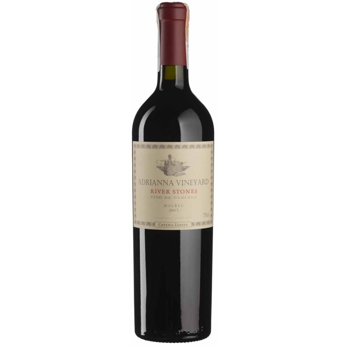 Вино Catena Zapata Adrianna Vineyard Malbec River Stones / Адріанна Вайнярд Мальбек Райвер Стонс 2017, червоне сухе, 0.75 л Вино Catena Zapata Adrianna Vineyard Malbec River Stones / Адріанна Вайнярд Мальбек Райвер Стонс 2017, червоне сухе, 0.75 л