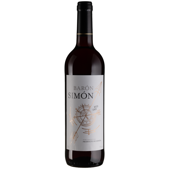 Вино Baron Simon Baron Simon Tinto / Барон Сімон Тінто, червоне сухе, 0.75 л