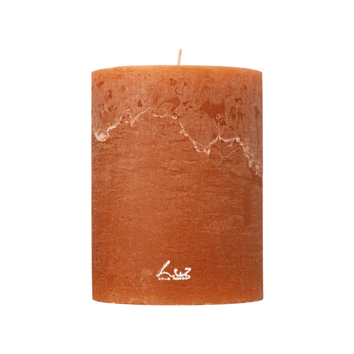 Свічка бурштинового кольору 10x13см 520-55 Luz Your Senses, Rasteli
