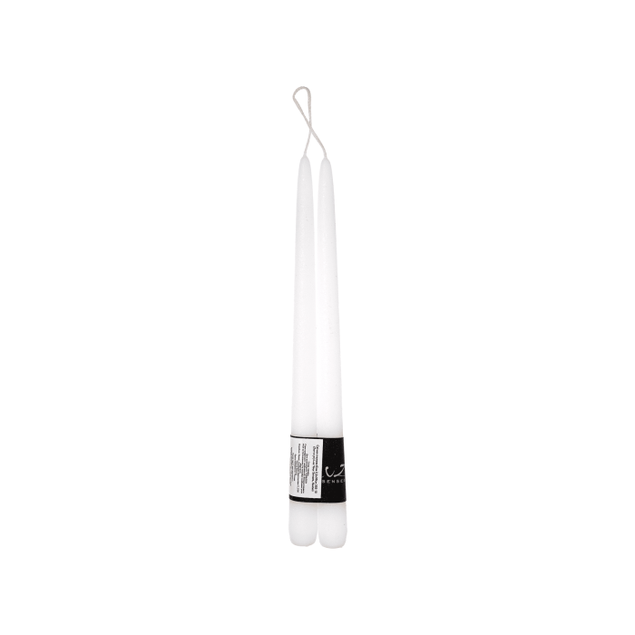Свічка столова біла 2,2x30см 305-10 (2шт в уп) Luz Your Senses, Rasteli