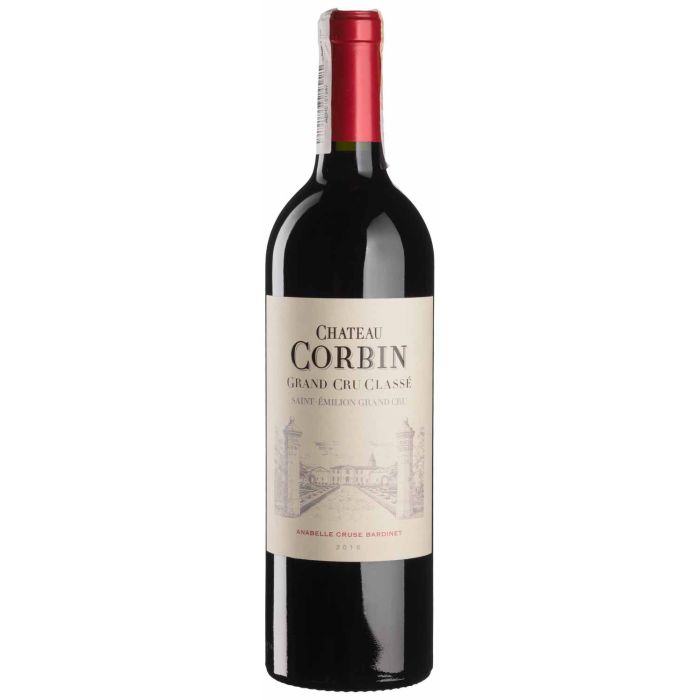 Вино Chateau Corbin Chateau Corbin / Шато Корбен 2016, червоне сухе, 0.75 л