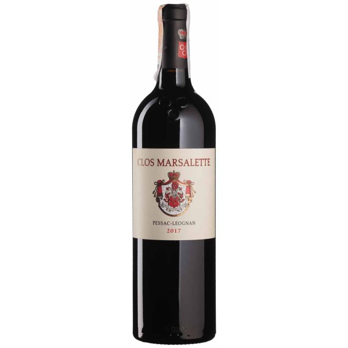 Вино Clos Marsalette Clos Marsalette / Кло Марсалетте 2017, червоне сухе, 0.75 л