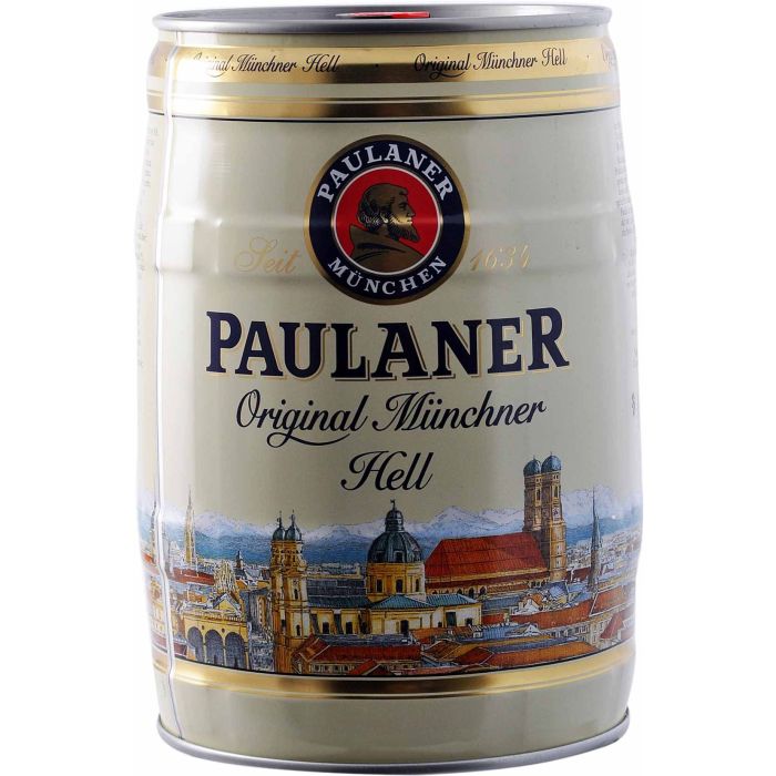Пиво Paulaner Original Munchner Hell 5,0л (Німеччина)