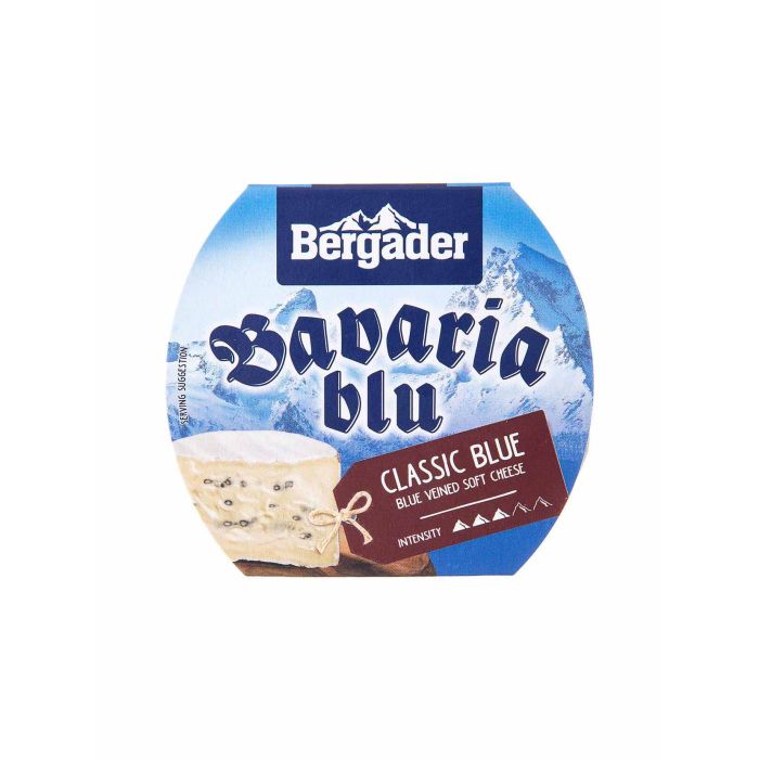 Сир Баварія Блю вершковий міні (Bavaria Blu mini) 70%, 150г, Bergader (Німеччина)