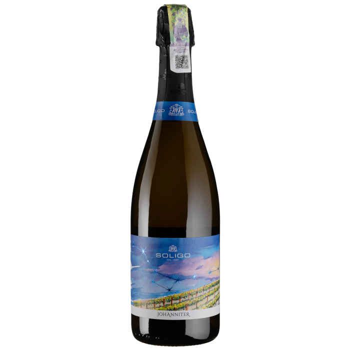 Ігристе Soligo Johanniter / Йоханнітер, біле, 0.75 л Ігристе Soligo Johanniter / Йоханнітер, біле, 0.75 л