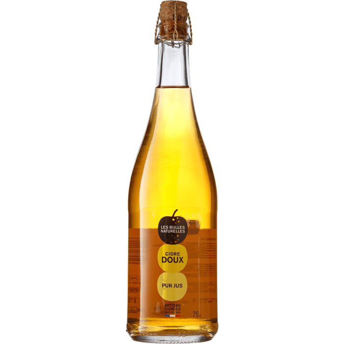 Сидр Les Bulles Natuelles Cidre Doux, 0.75 л