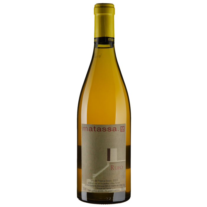 Вино Matassa Rufo / Руфо 2023, біле сухе, 0.75 л