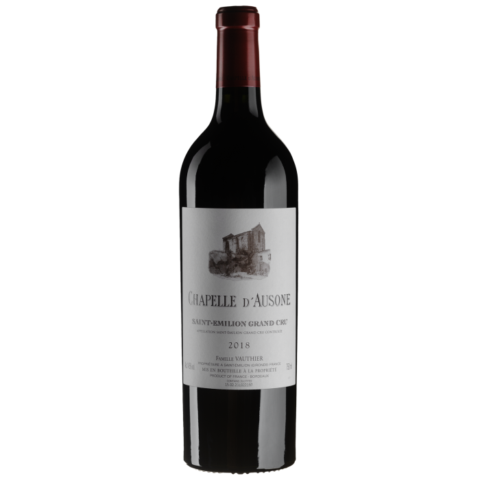 Вино Chateau La Chapelle La Chapelle d'Ausone / Ля Шапель д'Озон 2018, червоне сухе, 0.75 л