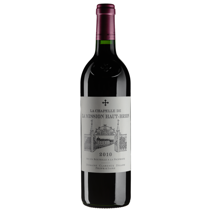 Вино Domaine Clarence Dillon Chapelle De La Mission Haut Brion / Шапель Де Ла Місьйон О Бріон 2010, червоне сухе, 0.75 л