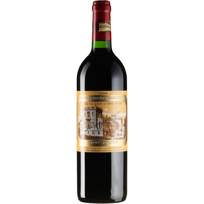 Вино Chateau Ducru-Beaucaillou Chateau Ducru-Beaucaillou / Шато Дюкрю-Бокайю 1996, червоне сухе, 0.75 л