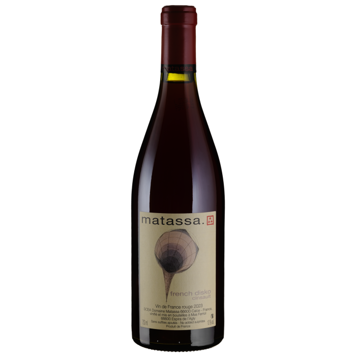 Вино Matassa French Disko Rouge / Френч Діско Руж 2023, червоне сухе, 0.75 л