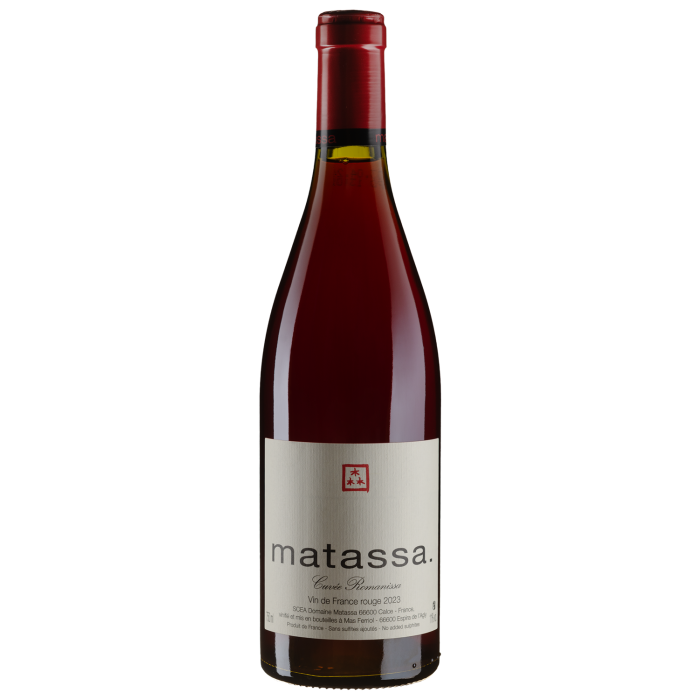 Вино Matassa Cuvee Romanissa / Кюве Романіса 2023, червоне сухе, 0.75 л