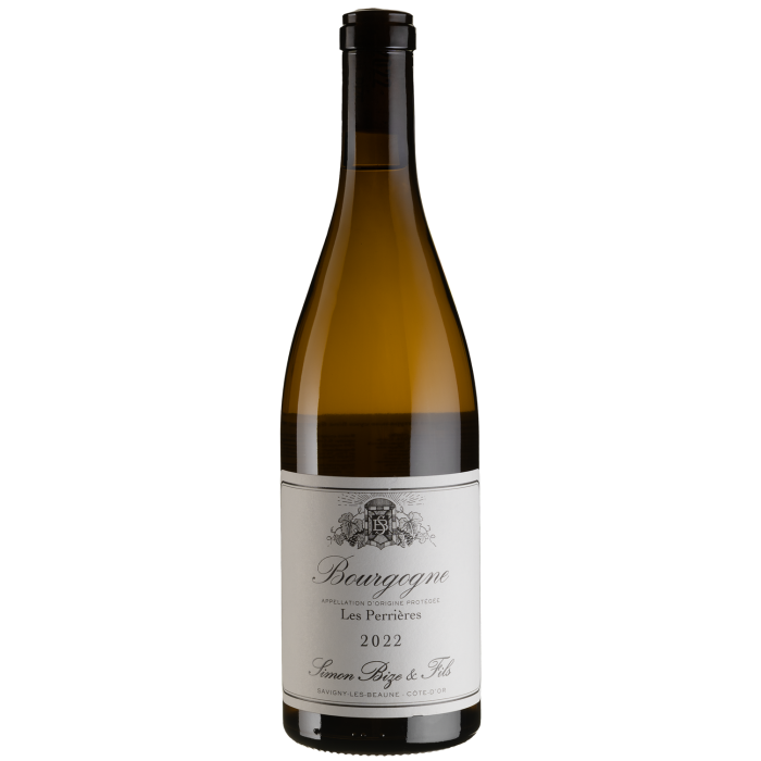 Вино Simon Bize et Fils Bourgogne Blanc Les Perrieres / Бургунь Блан Лє Пер'єр 2022, червоне сухе, 0.75 л