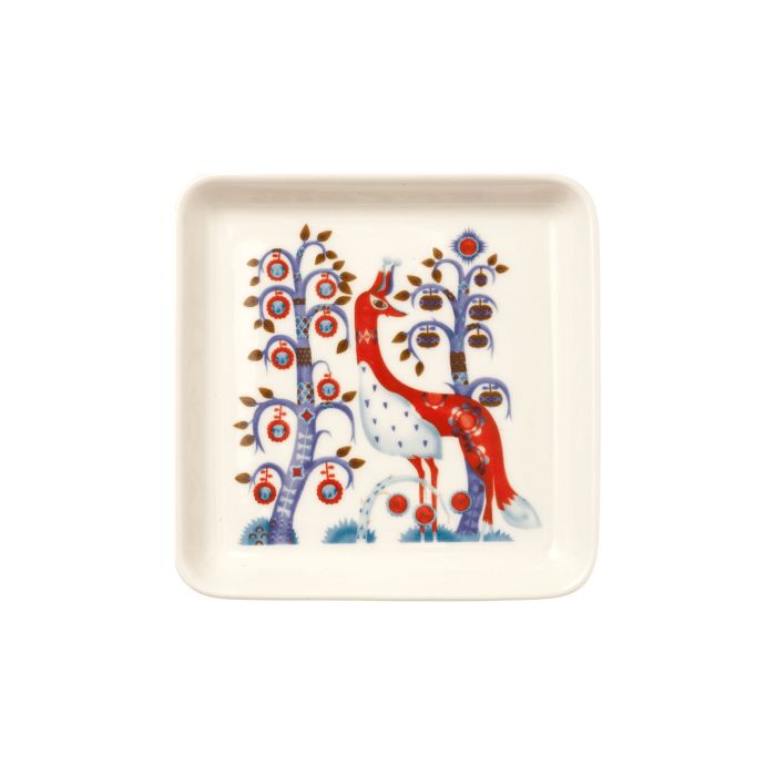 Тарілка квадратна біла 12х12см Taika, iittala