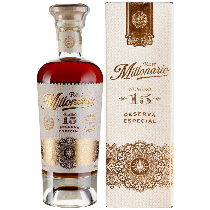 Ром Millonario Numero 15 Reserva Especial, gift box, 0.7 л
