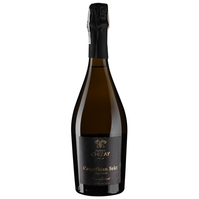 Ігристе Chateau Chizay Chateau Chizay Carpathian Sekt Traminer / Шато Чизай Карпатський Сект Трамінер, біле, 0.75 л