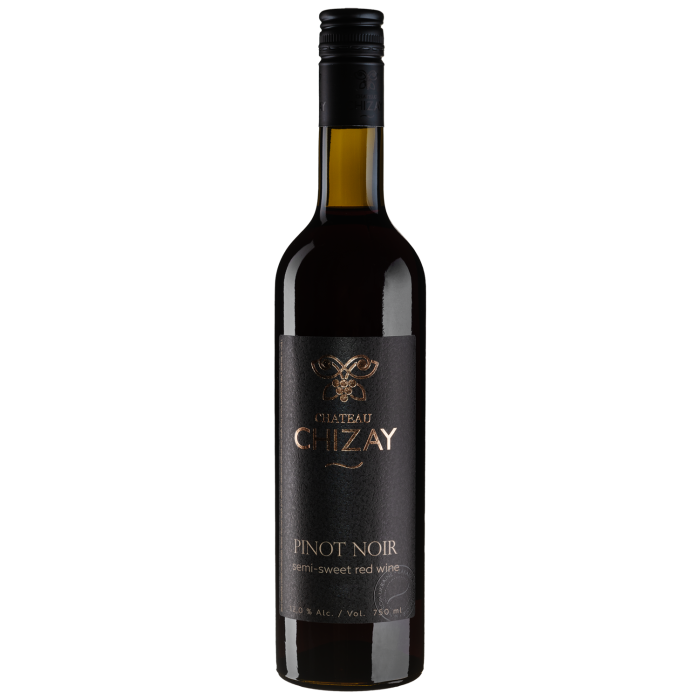 Вино Chateau Chizay Pinot Noir / Піно Нуар, червоне напівсолодке, 0.75 л